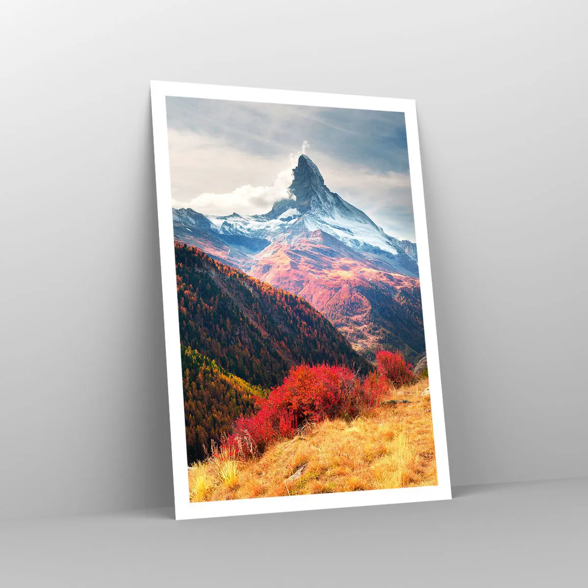 Plakat - Alpernes efterår - 70x100 cm