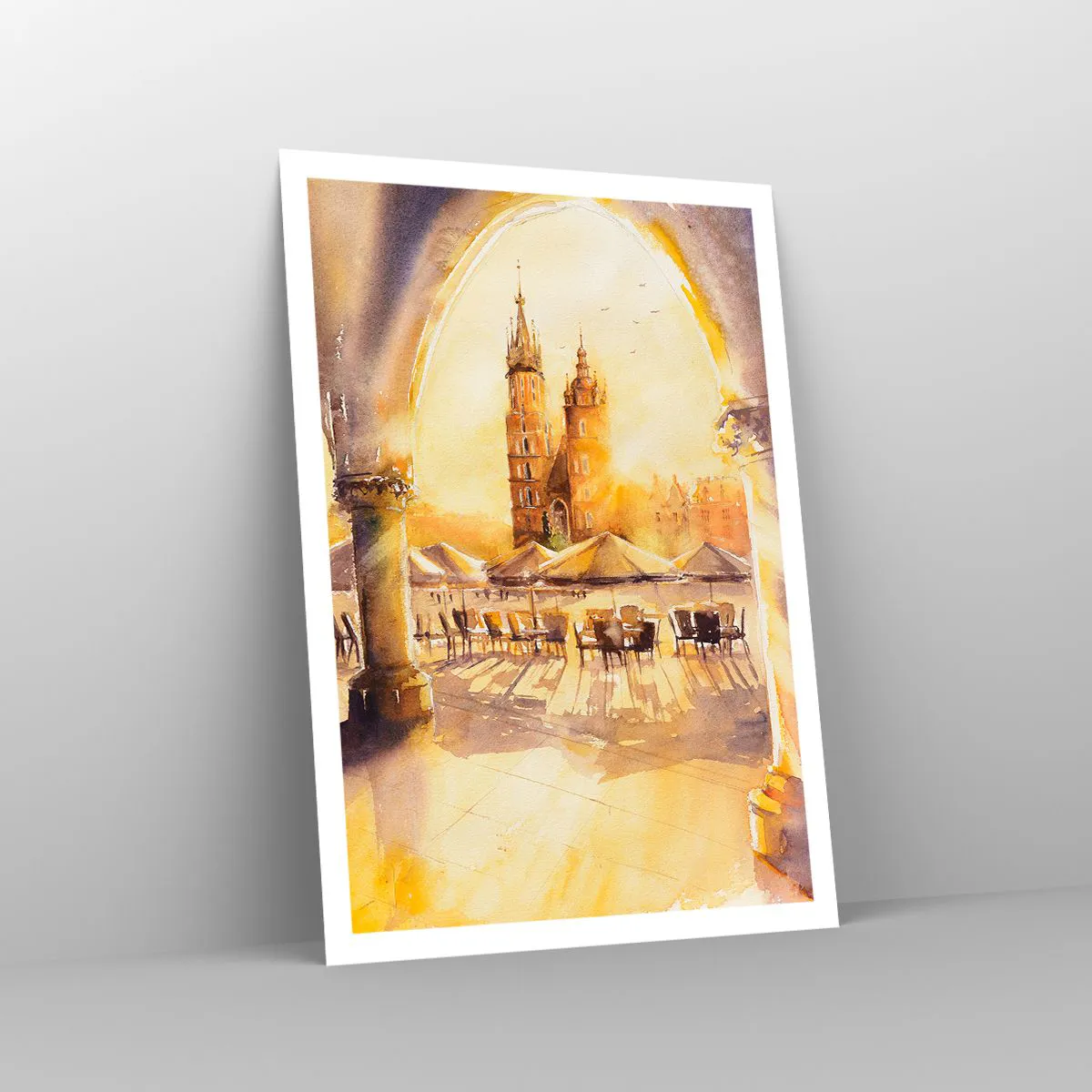 Póster - Este sobre el mercado de Cracovia - 70x100 cm