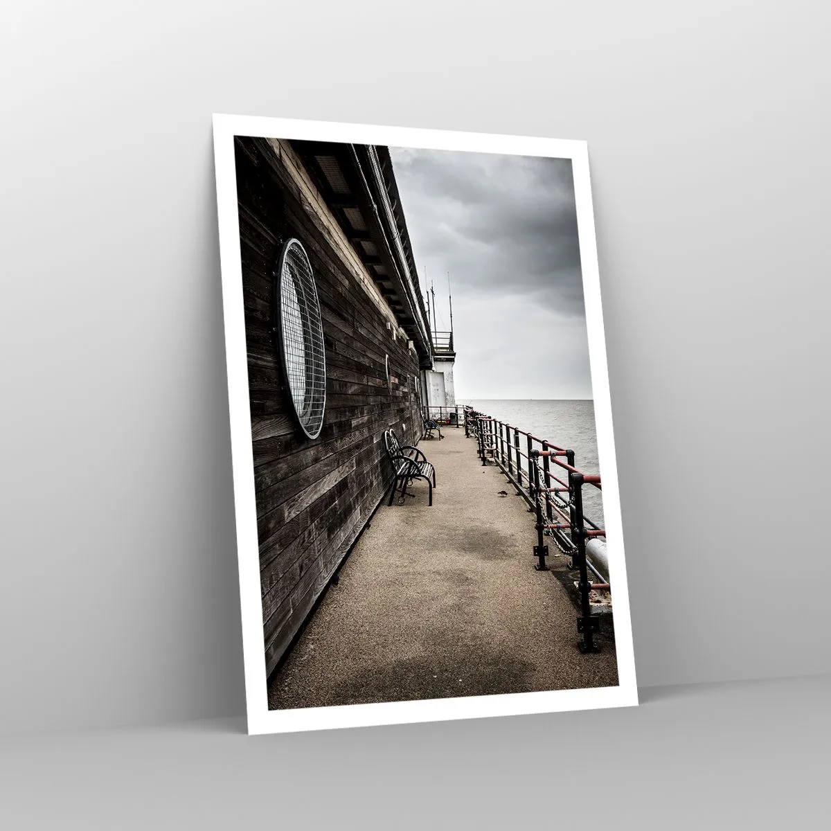 Poster - Die Zeit blieb stehen - 70x100 cm