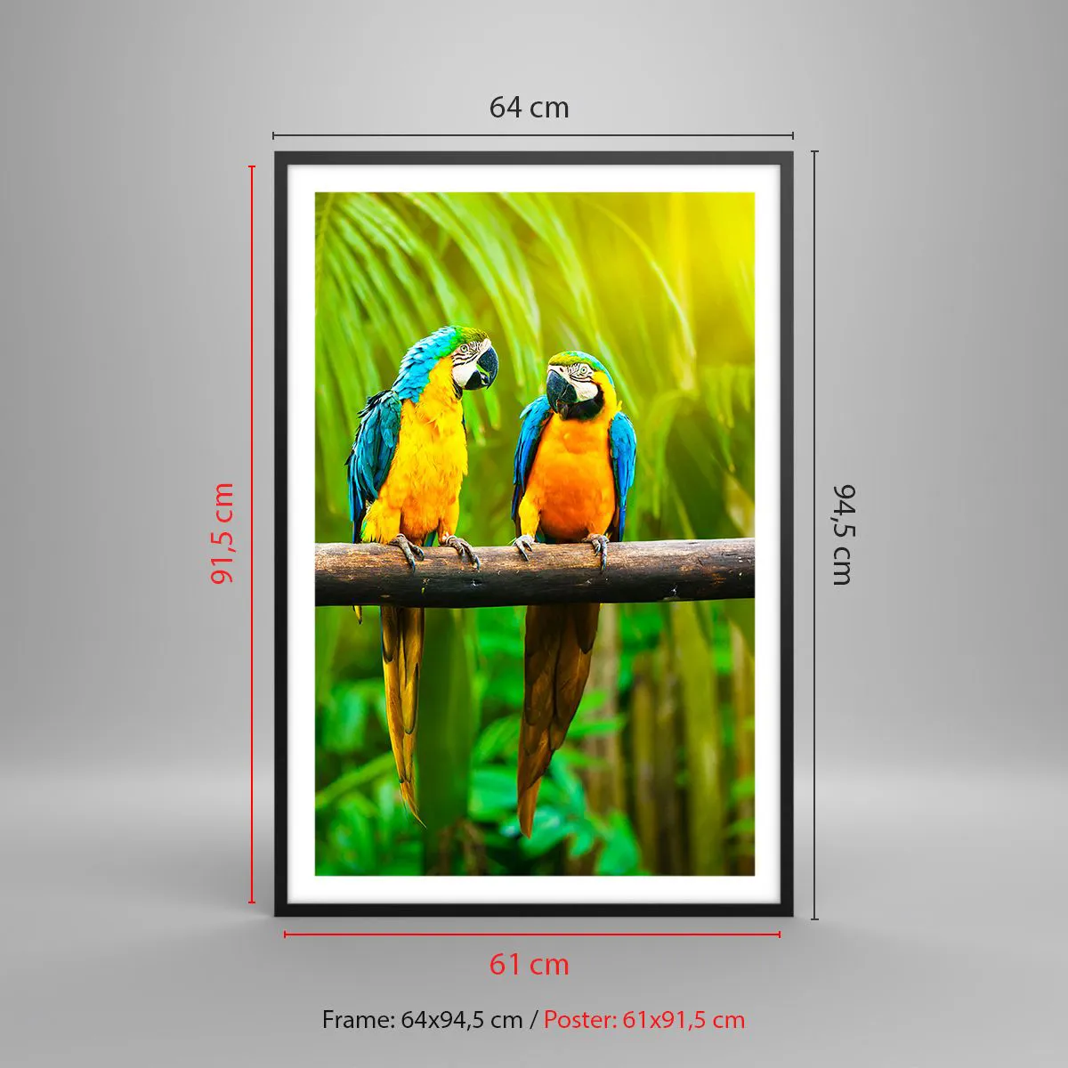 Poszter fehér keretben - És hallottad, hogy ő…? - 61x91 cm