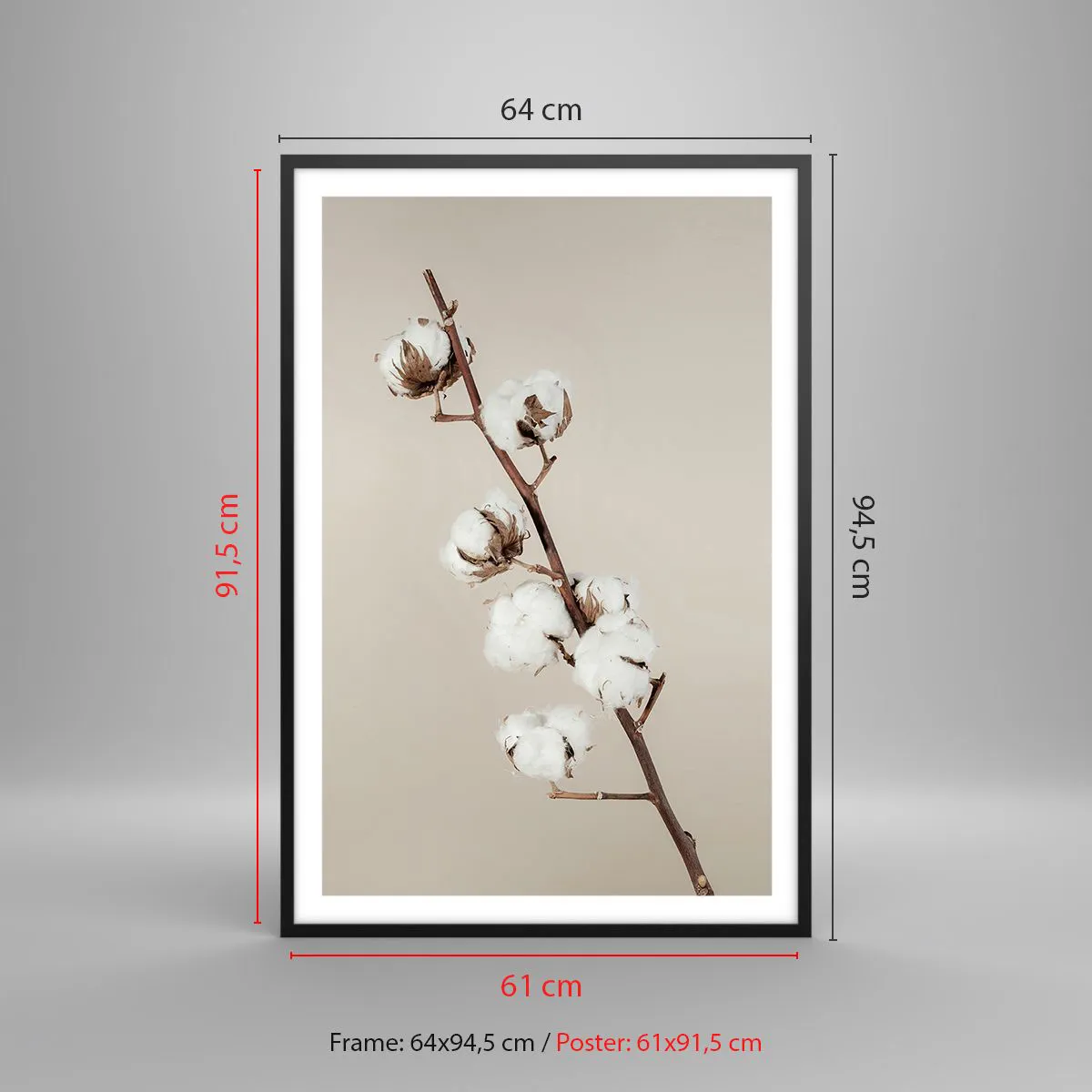 Poszter fehér keretben - A puhaság forrásánál - 61x91 cm