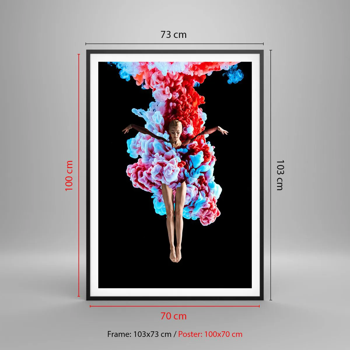 Poszter fehér keretben - Teljes virágzásban - 70x100 cm