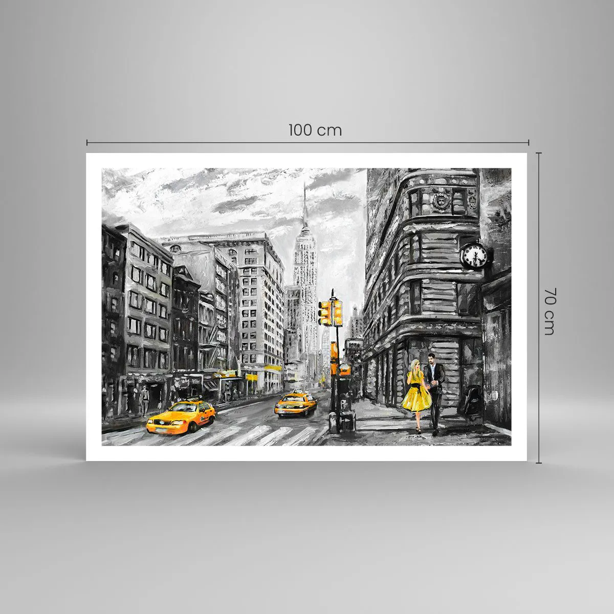 Poster - New York Tale - 100x70 cm