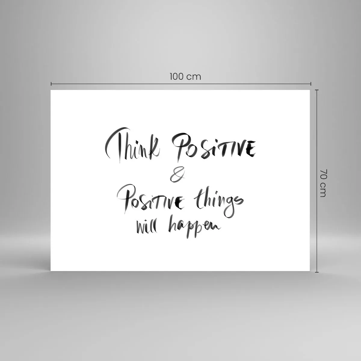 Plakat - Inspirujący napis w czerni na białym tle - 100x70cm - Jak żyć? - Nowoczesna dekoracja ścienna do salonu i sypialni ARTTOR