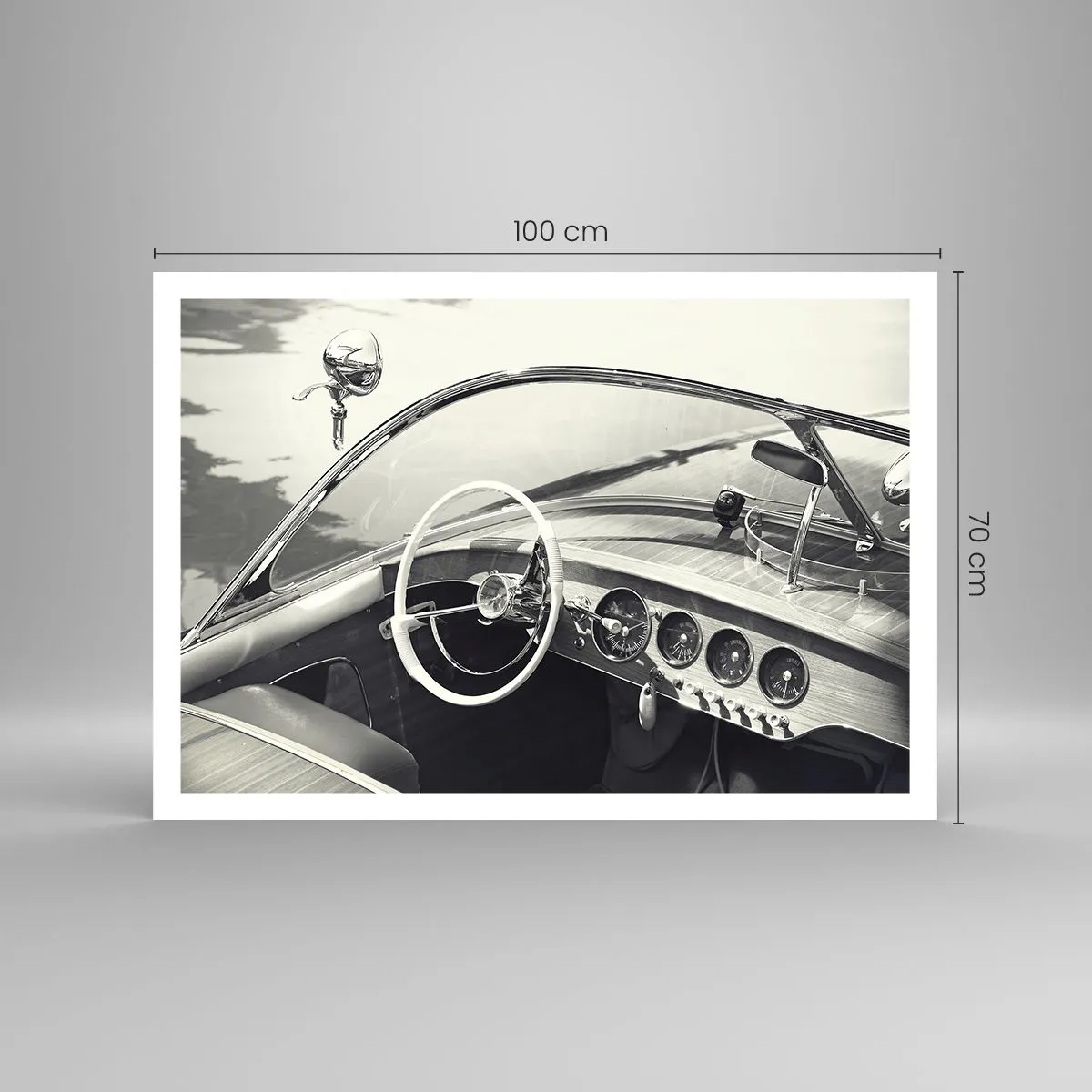 Poster - Weather for the Rich - 100x70 cm