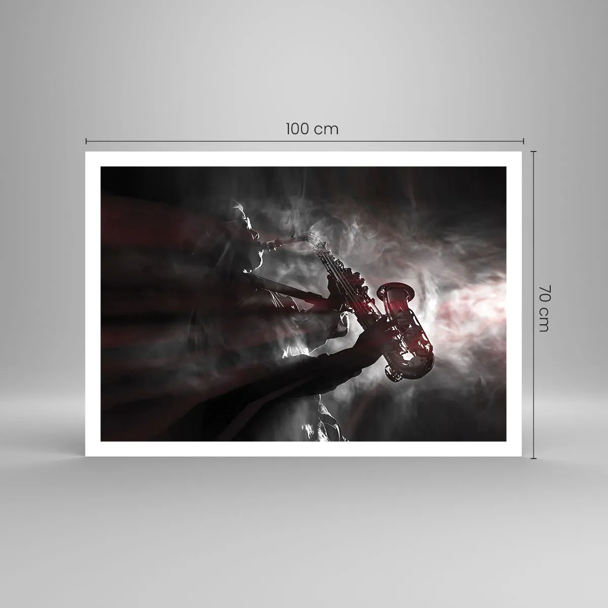 Plakát - V oparu jazzu - 100x70 cm