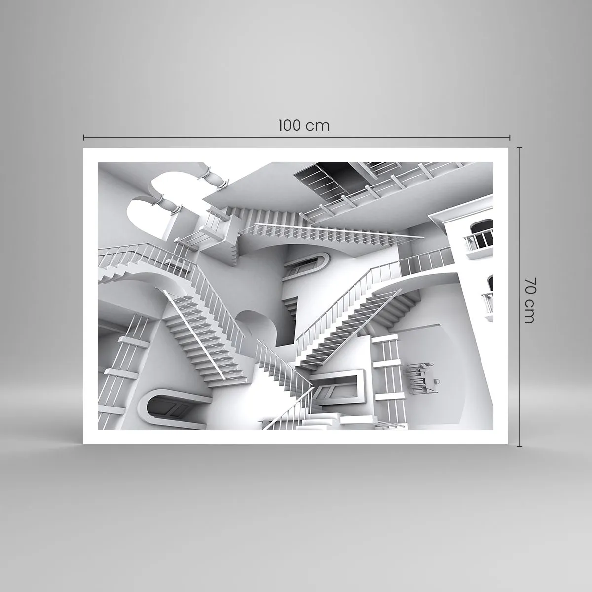 Poszter - A tér paradoxonjai - 100x70 cm