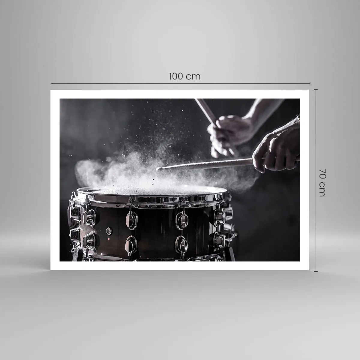 Affisch - Musikens puls - 100x70 cm