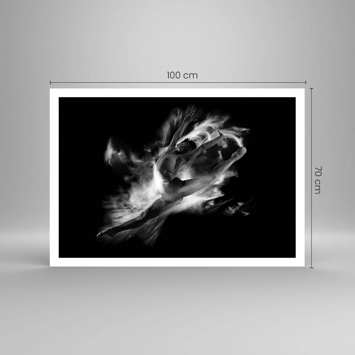 Plakat - Stoppet under flyvning - 100x70 cm