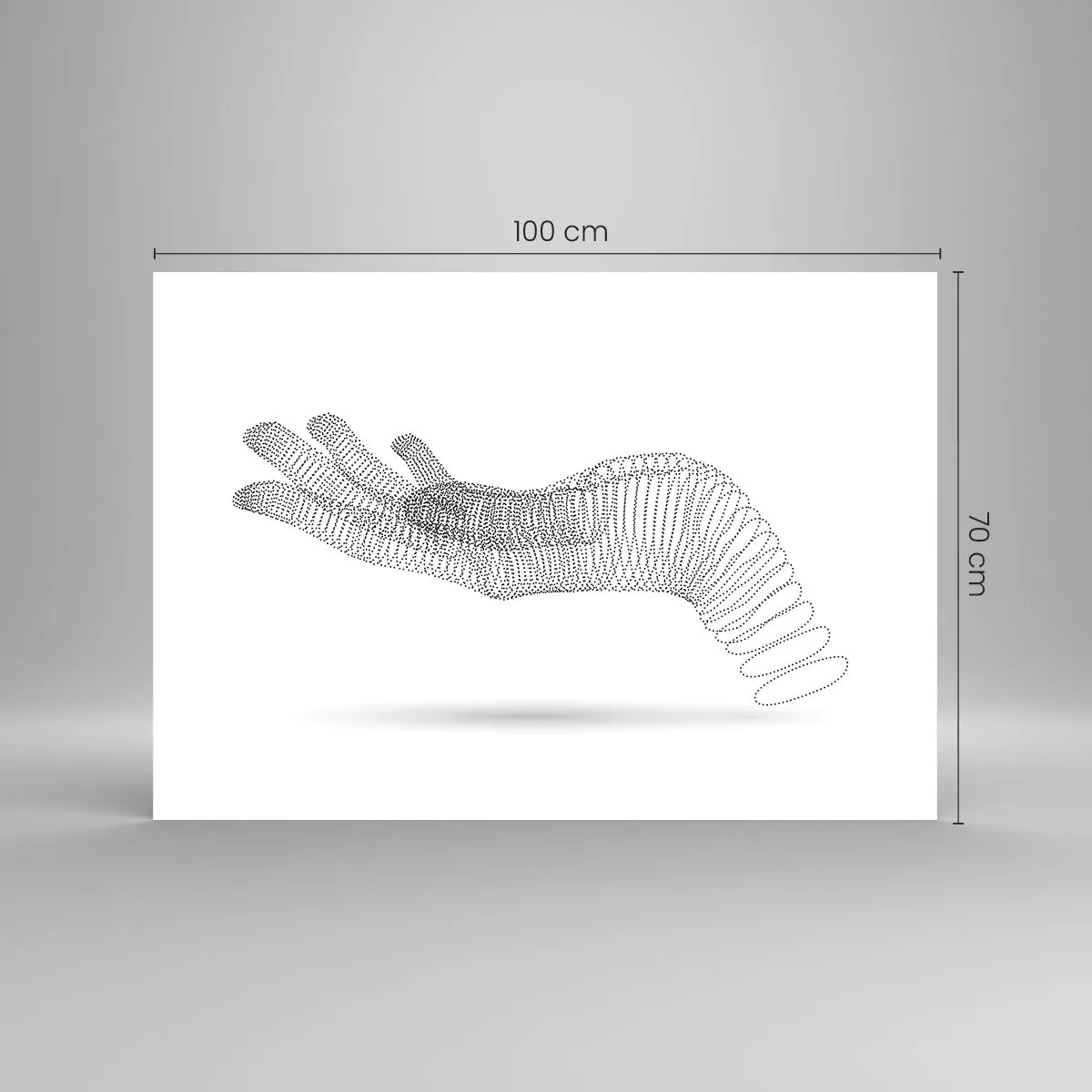 Pôster - Mão de mola - 100x70 cm