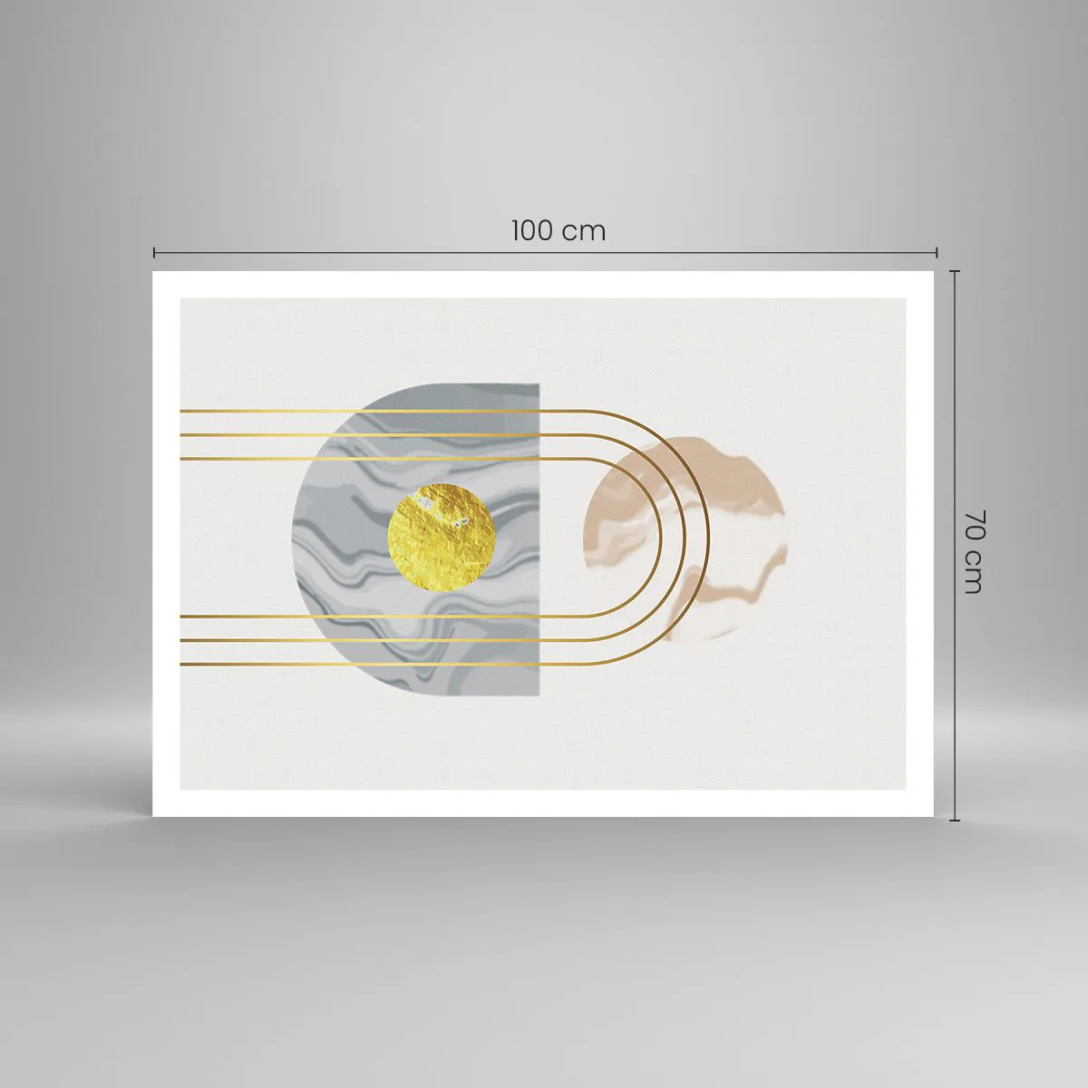 Poster - Brightness nad Shine - 100x70 cm