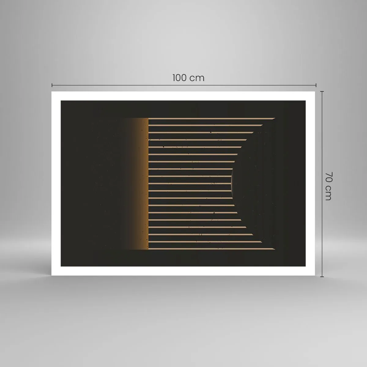 Pôster - Explorar a escuridão - 100x70 cm