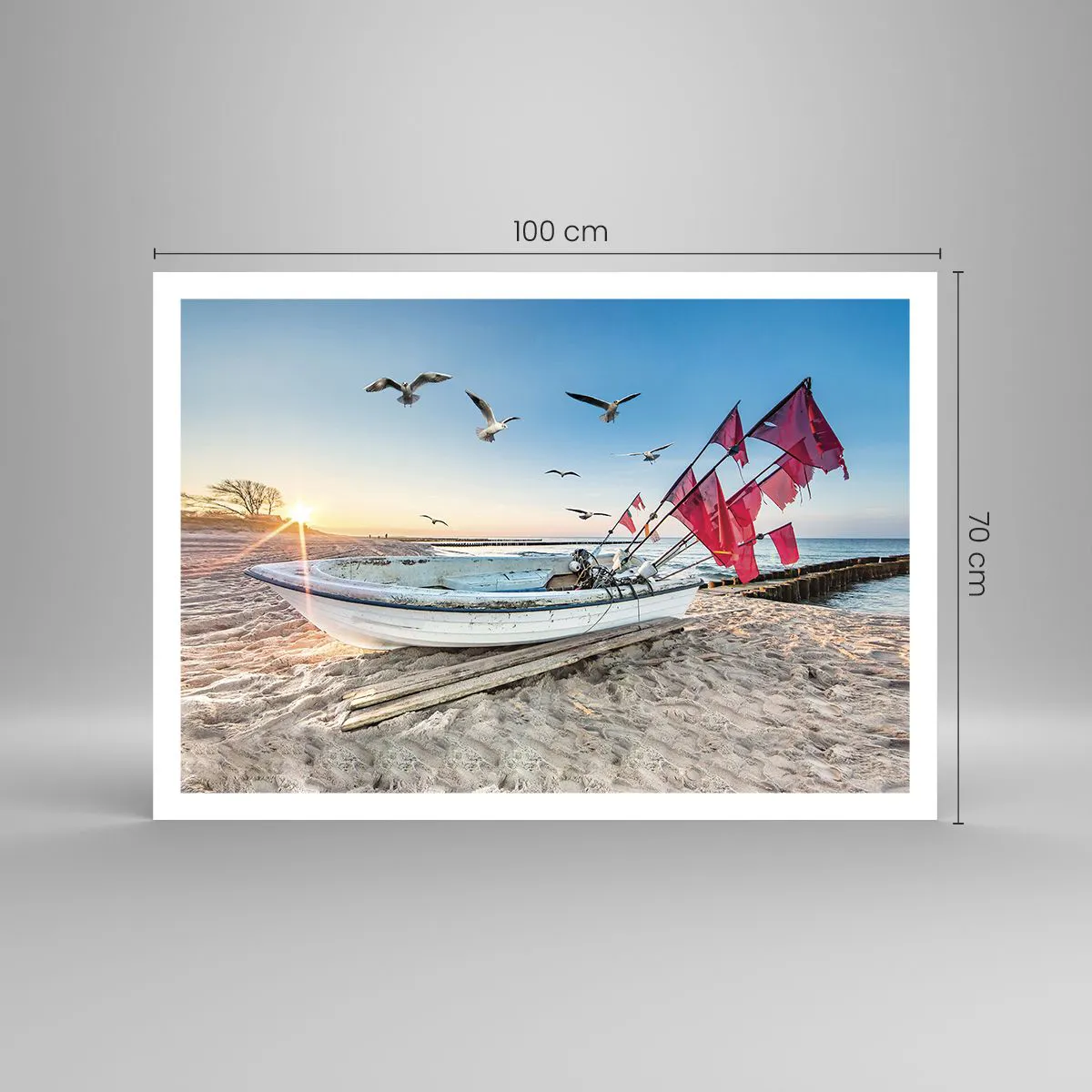 Poszter - Megérdemelt pihenés - 100x70 cm