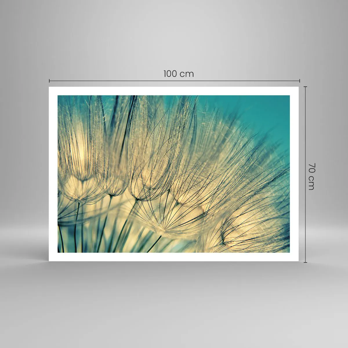 Poster - In afwachting van de wind - 100x70 cm