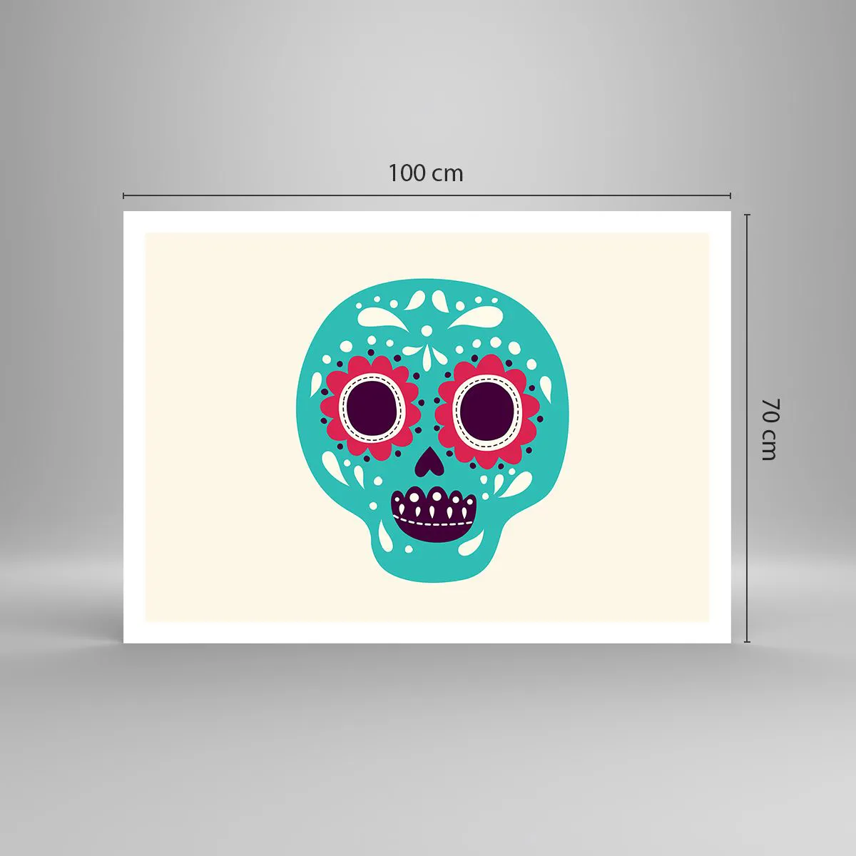 Plakát - Život – zábava až do smrti - 100x70 cm