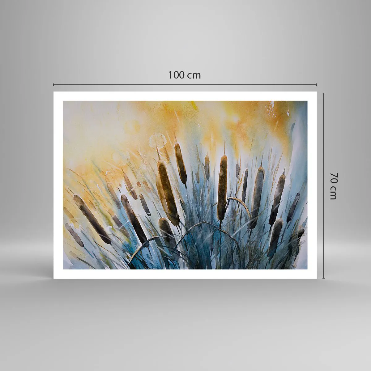 Poszter - A víz hűvössége, a nap melege - 100x70 cm