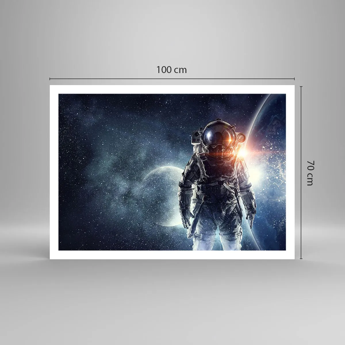 Poster - Aventură spațială - 100x70 cm