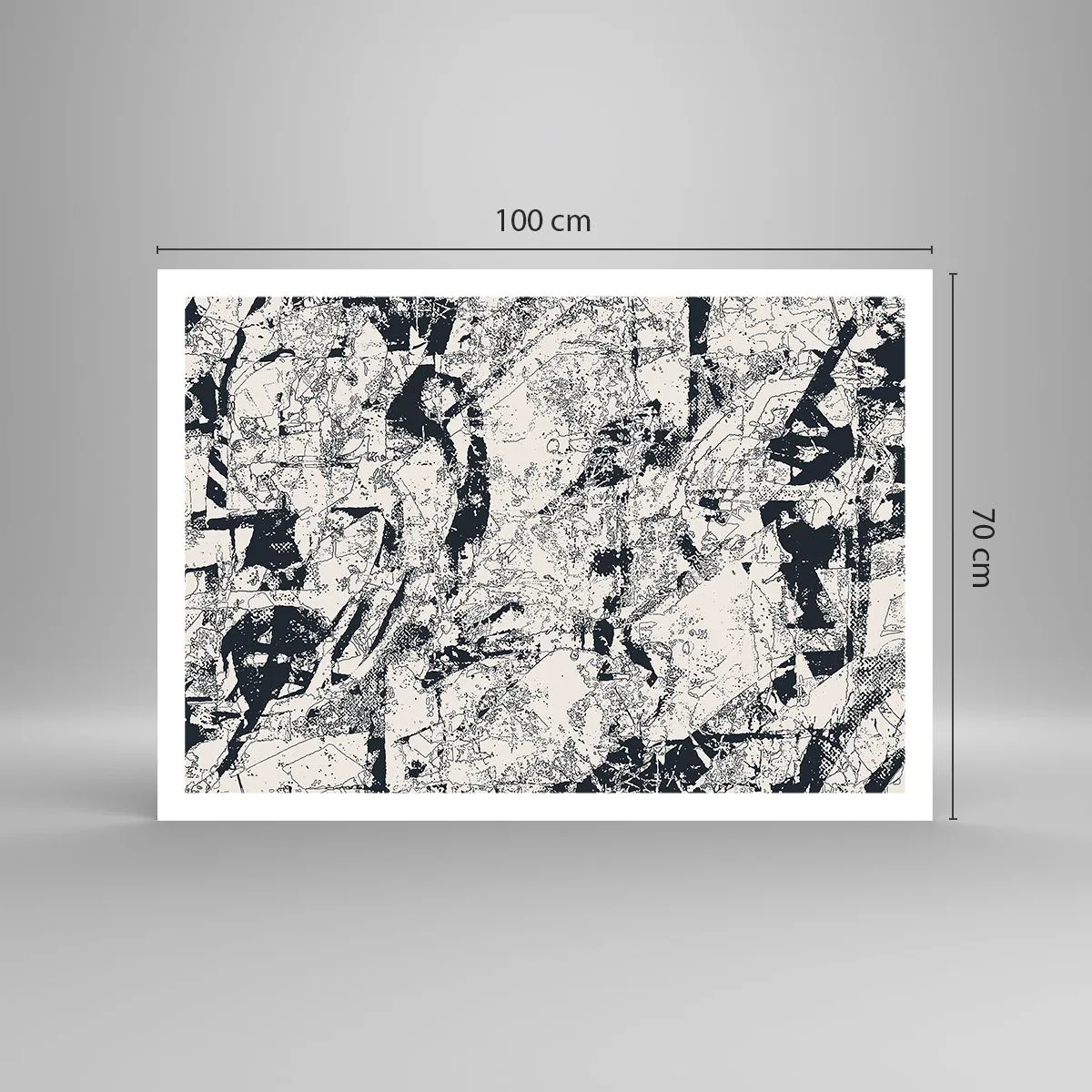 Plakat - Modsætningernes gennemtrængning - 100x70 cm