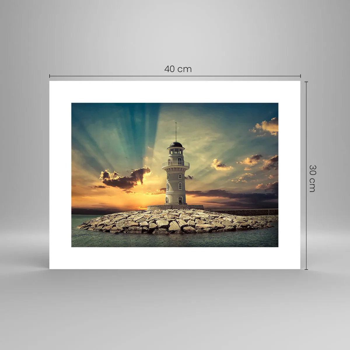 Poszter - Fény - Jóság - Szépség - 40x30 cm