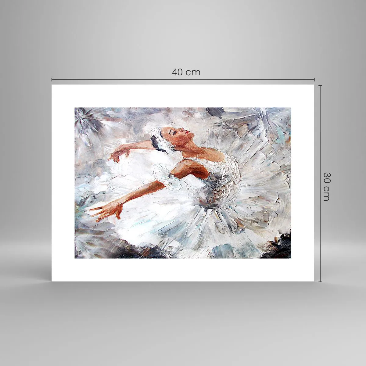 Poszter - Finom és könnyű, mint a tüll - 40x30 cm