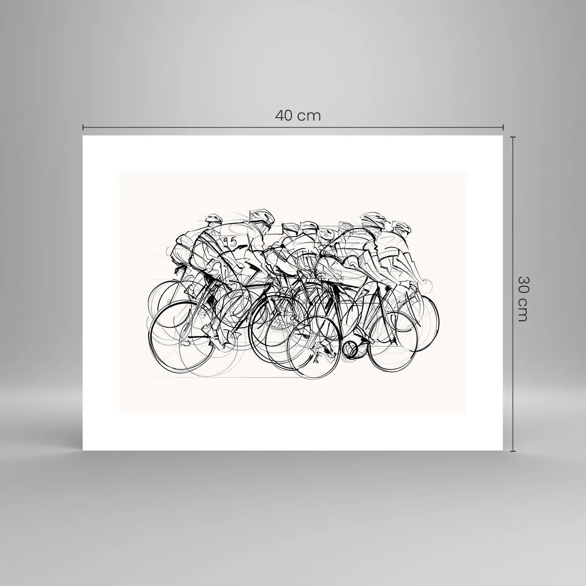 Plakat - Sammen i et team - 40x30 cm