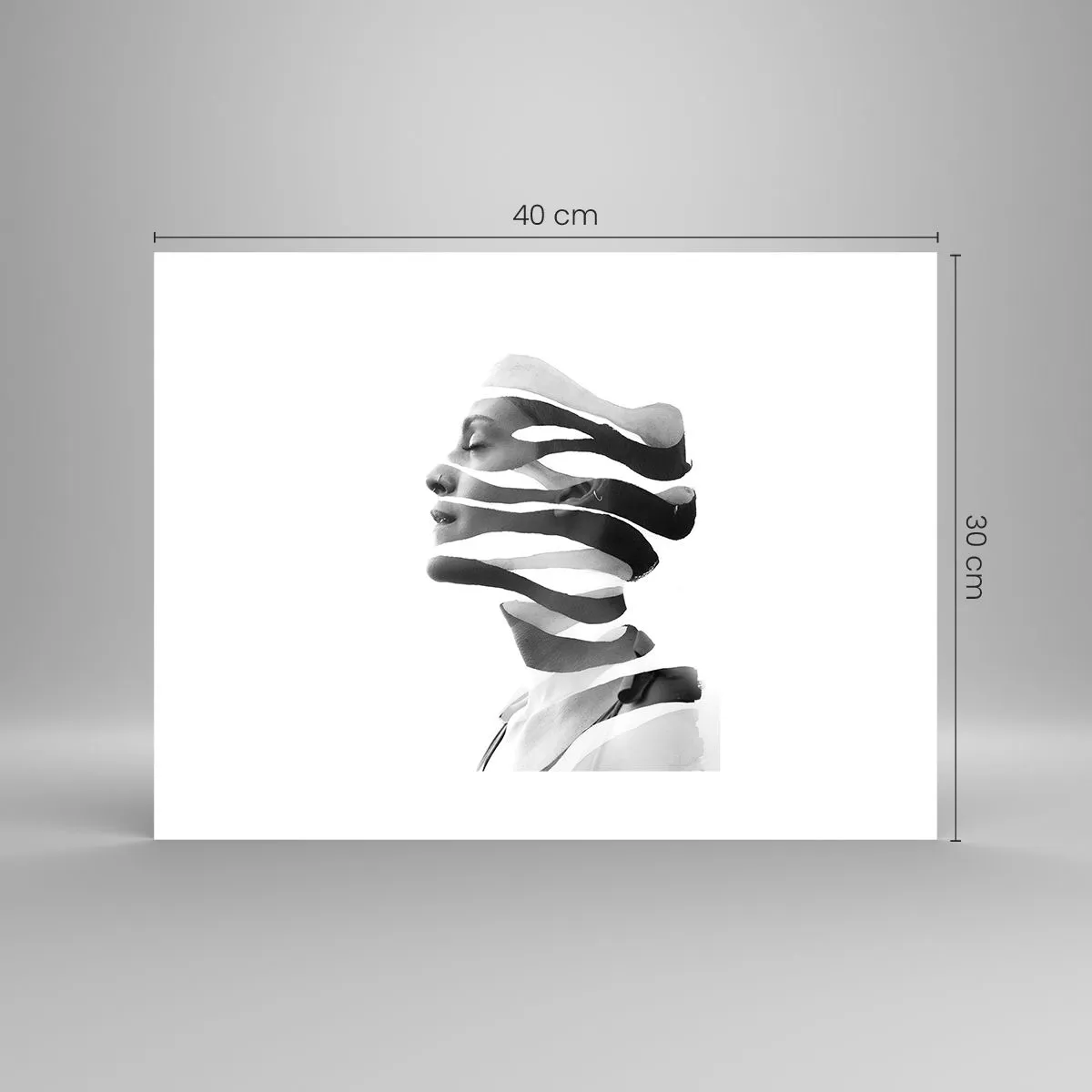 Póster - Retrato surrealista - 40x30 cm