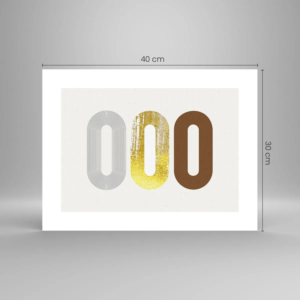 Plakat - Åhhh! - 40x30 cm