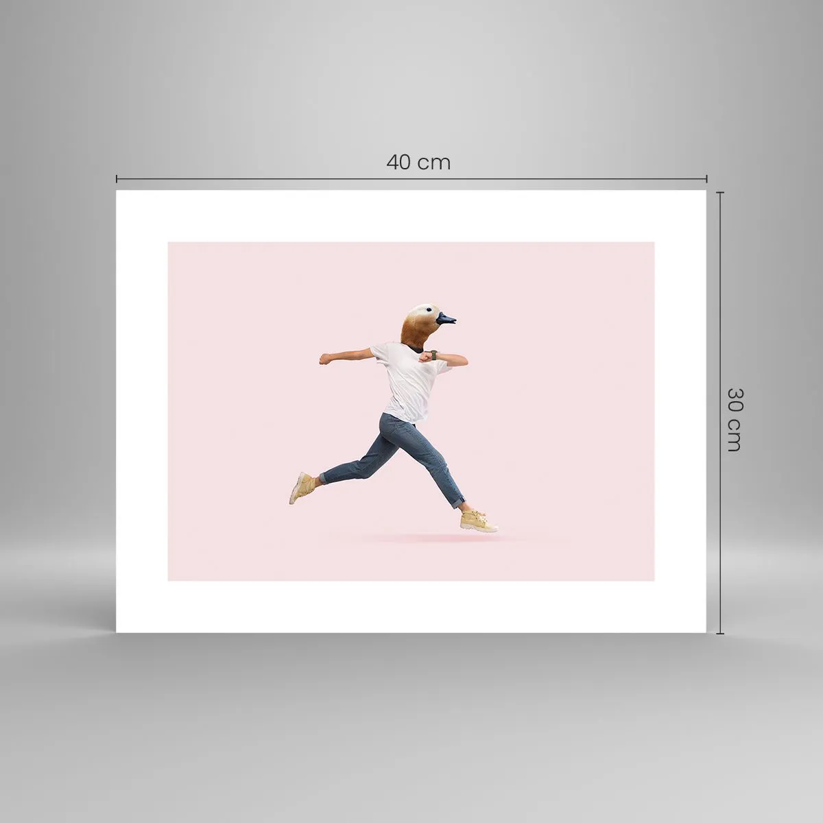 Poster - Eine Prise Absurdität - 40x30 cm