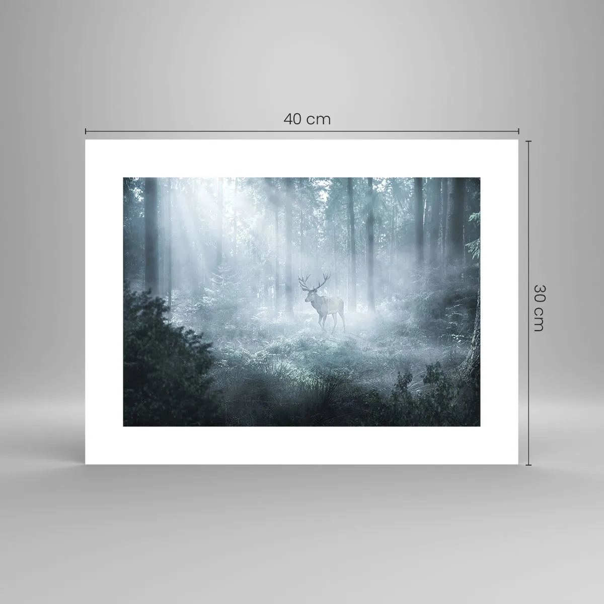 Poster - Morning Round of the Estate - 40x30 cm