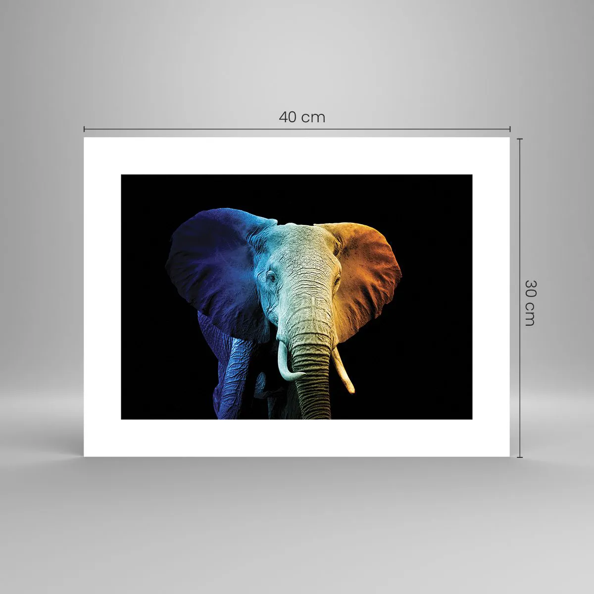 Poster - Eccentrico, non strano - 40x30 cm