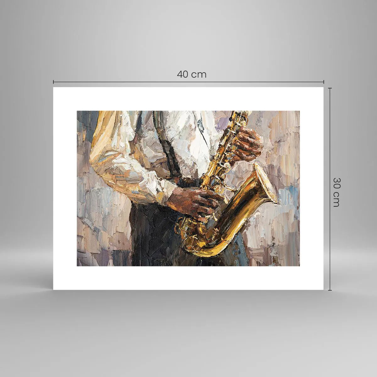 Poster - Time for a Solo - 40x30 cm