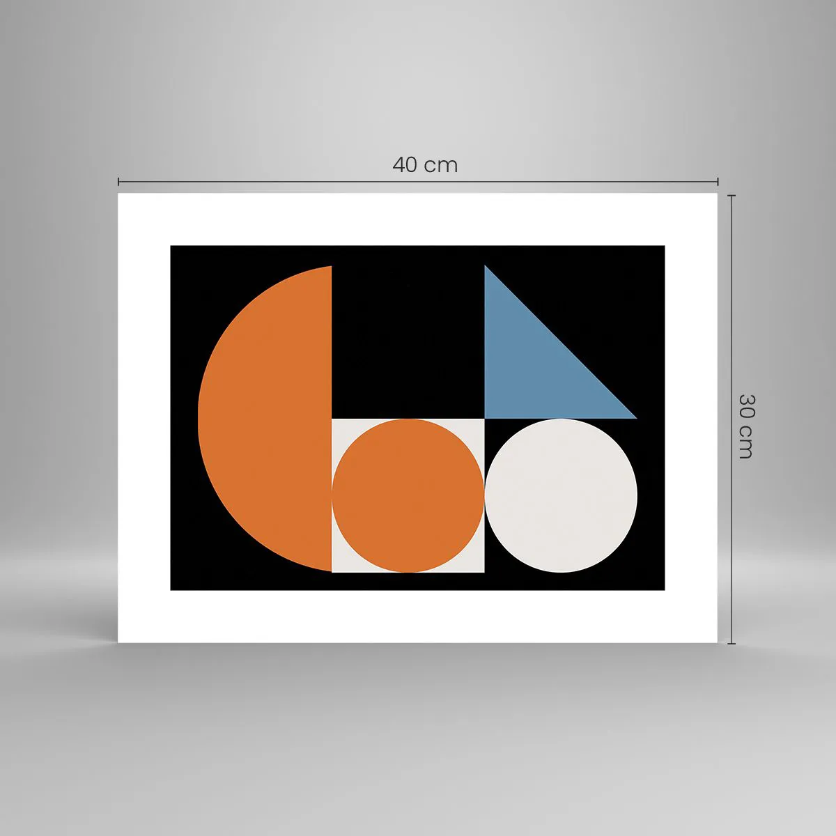 Plakat - Układ figurowy - 40x30 cm