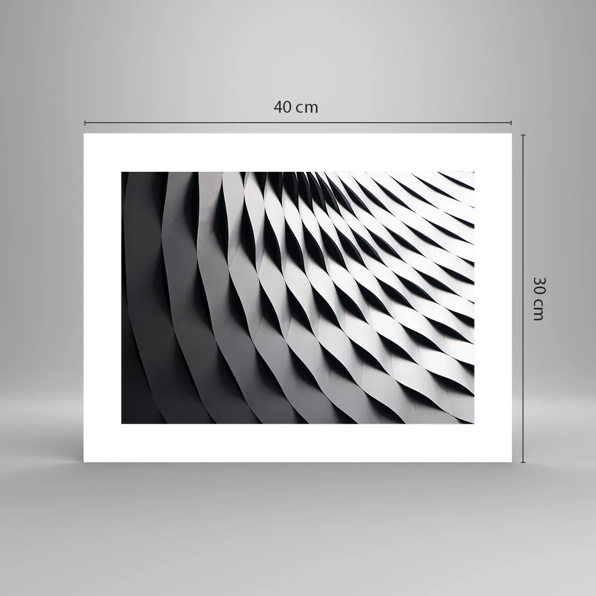 Affiche - Poster - A la surface des vagues - 40x30 cm