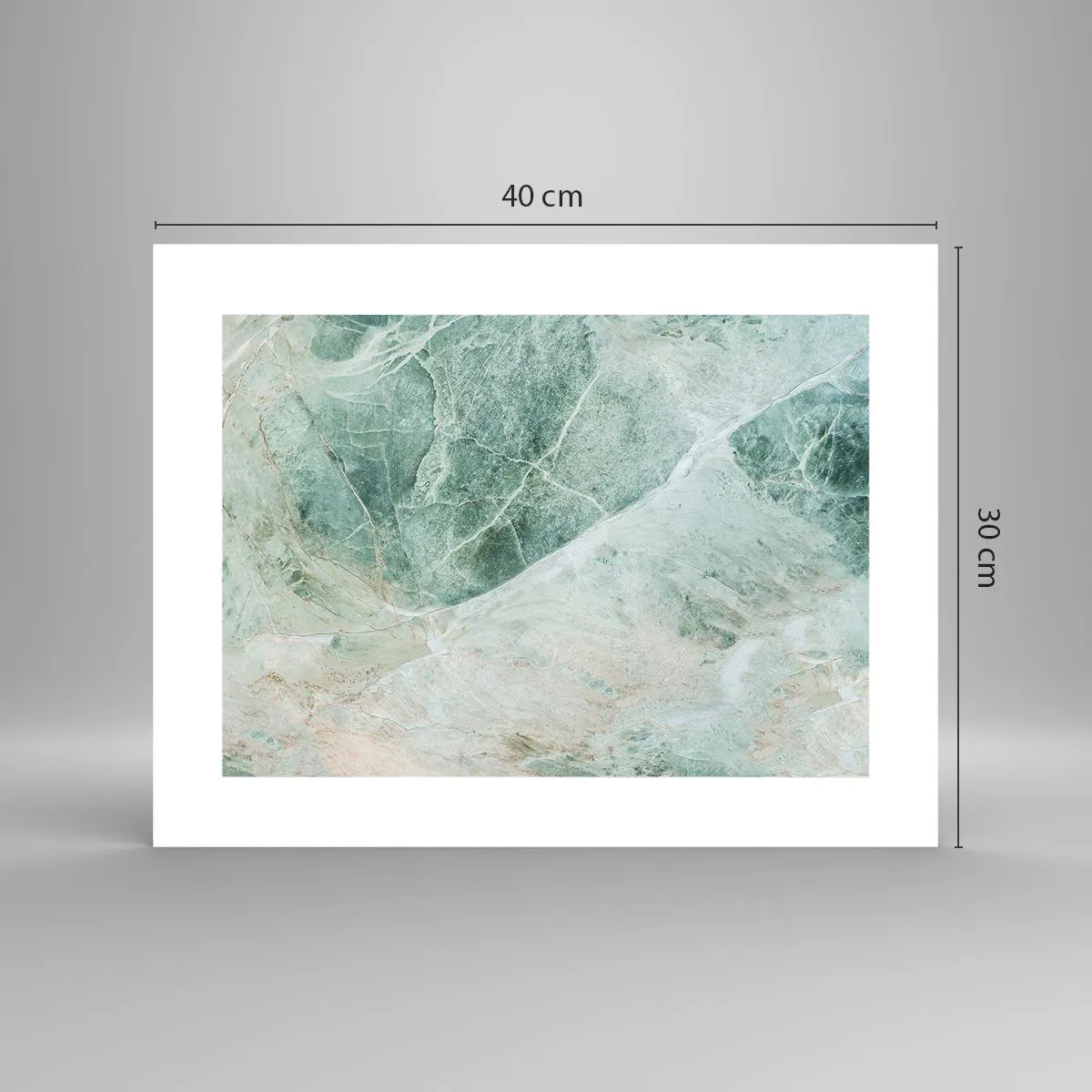 Poster - Noble Coolness of a Stone - 40x30 cm