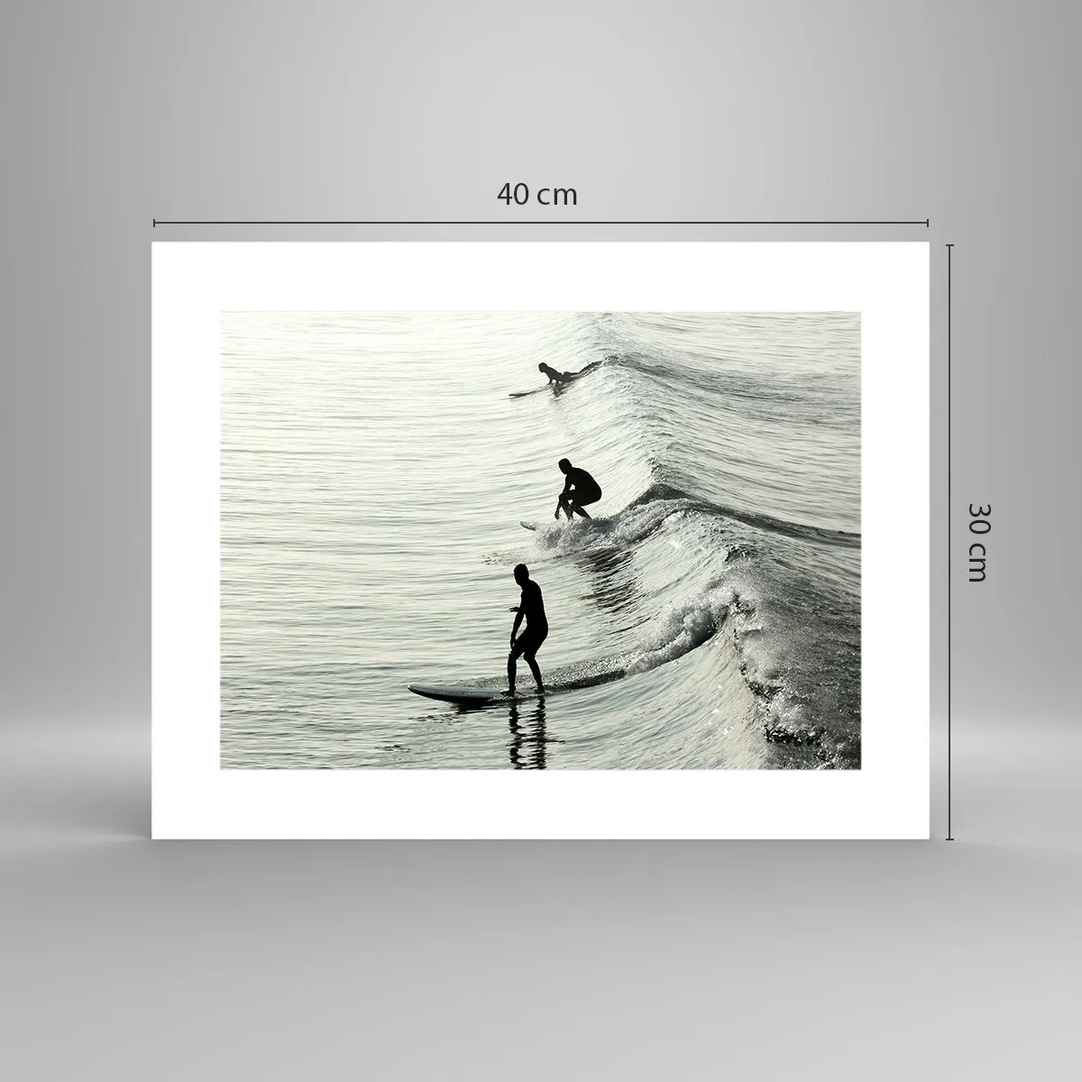 Plagát - Vlne v ústrety - 40x30 cm