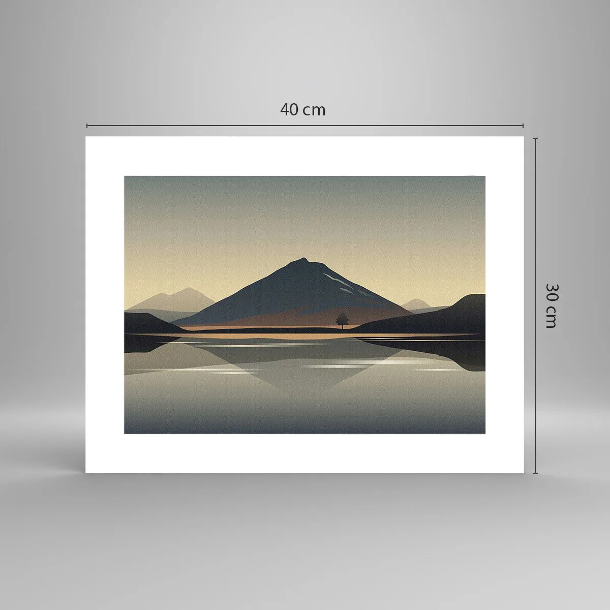 Poster - Mirror Image - 40x30 cm