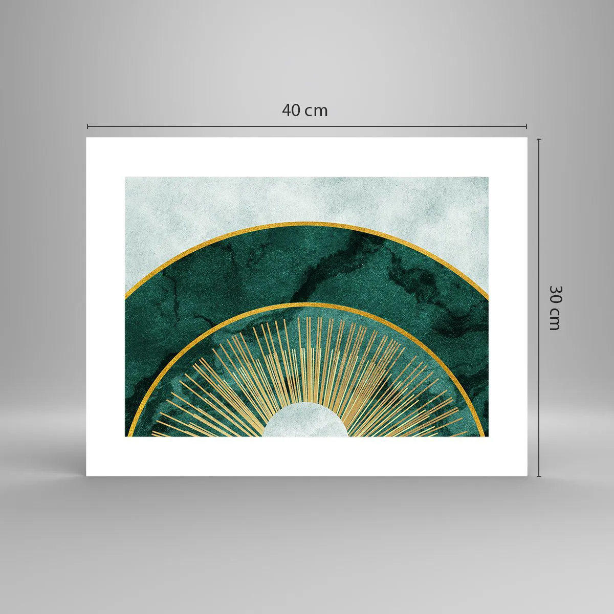 Affiche - Poster - Un autre système solaire - 40x30 cm