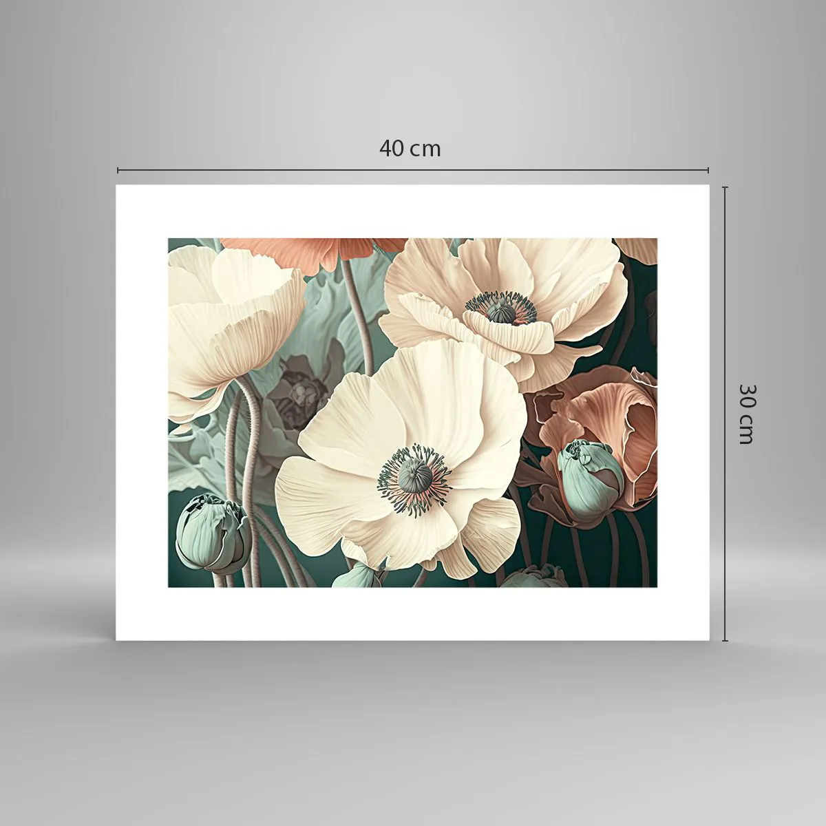 Poster - Whisper of the Poppies - 40x30 cm