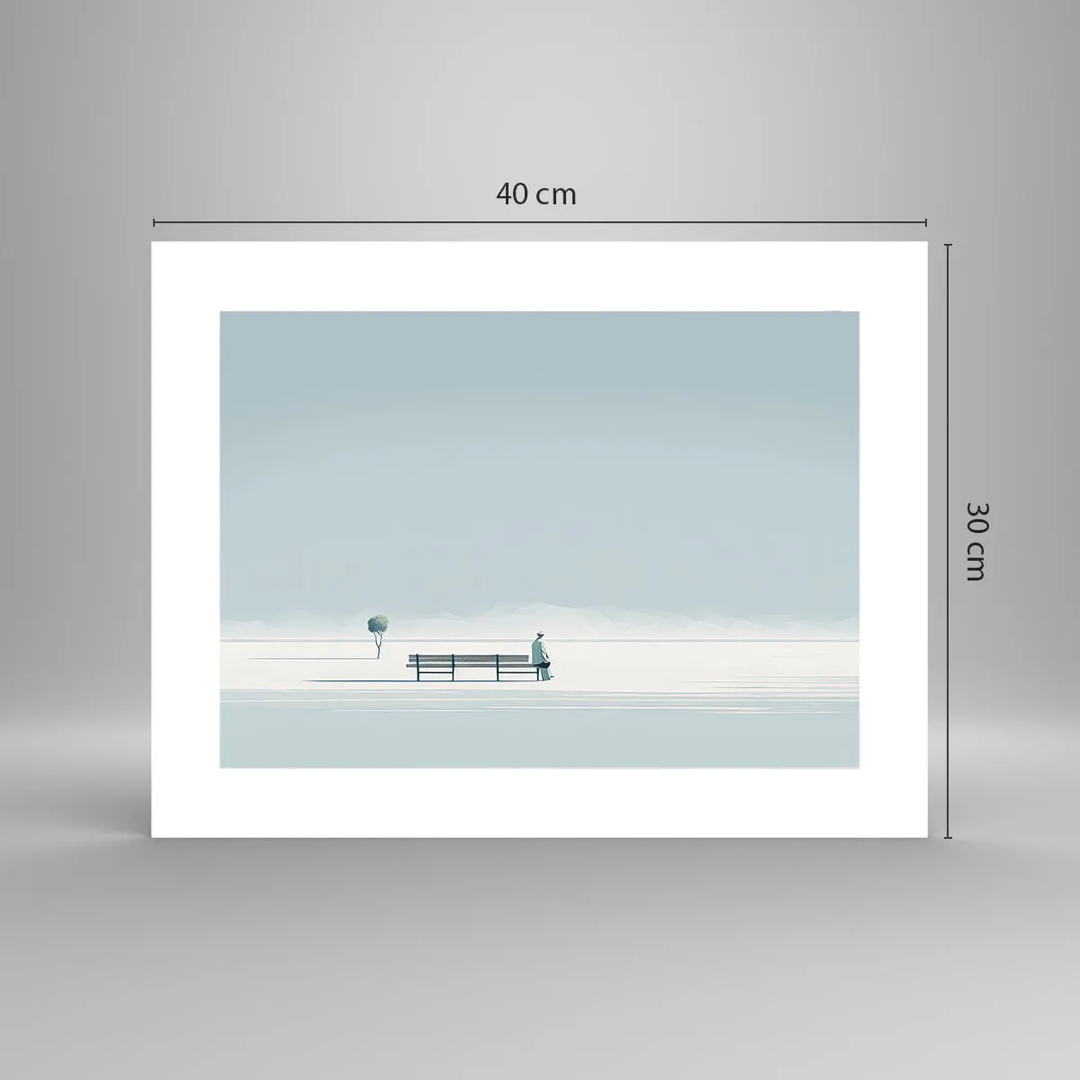 Póster - Sí, estoy esperando - 40x30 cm