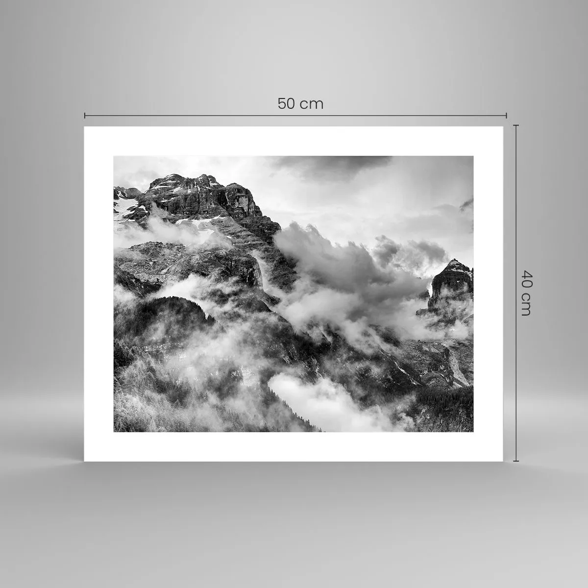 Plakat - Piękne i okrutne - 50x40 cm