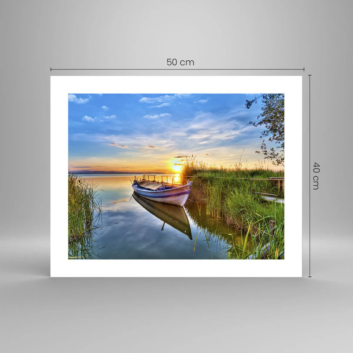 Affisch - Uppfyllda drömmars vik - 50x40 cm