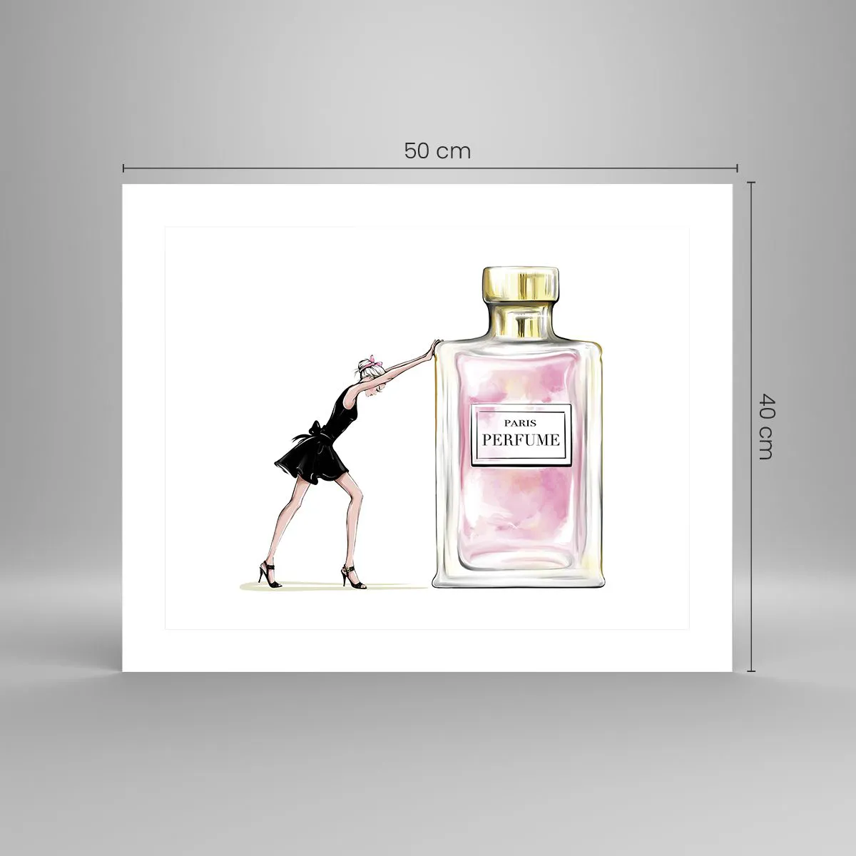 Plakat - Esencja kobiecości - 50x40 cm