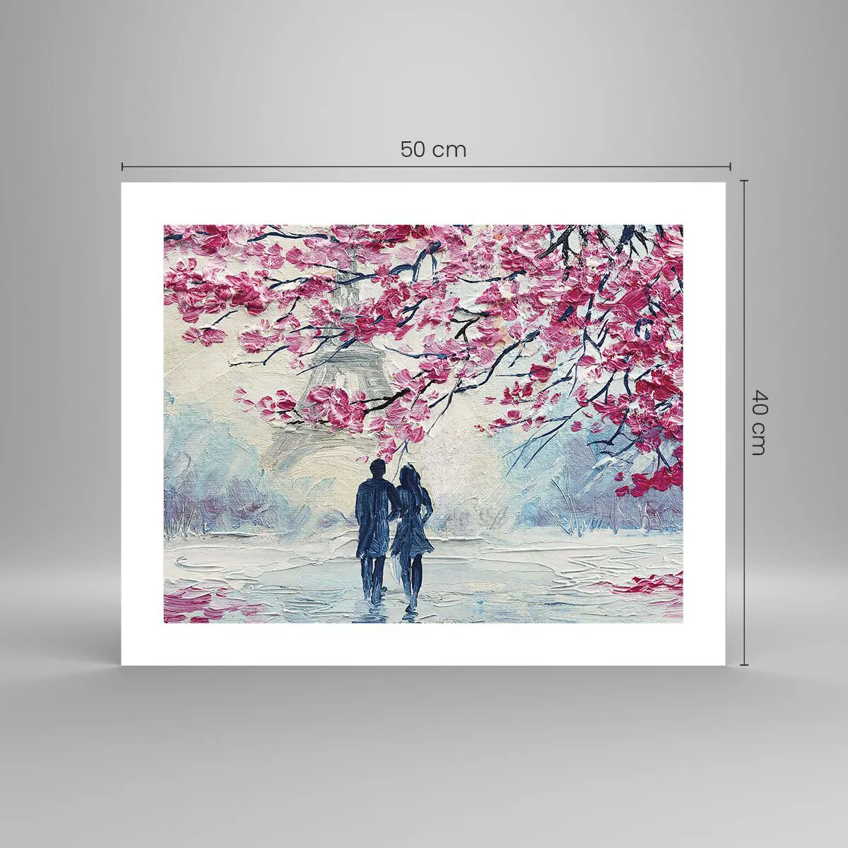 Poszter - Romantikus séta - 50x40 cm
