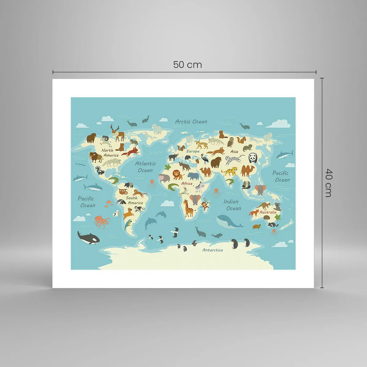 Póster - Buenos vecinos - 50x40 cm