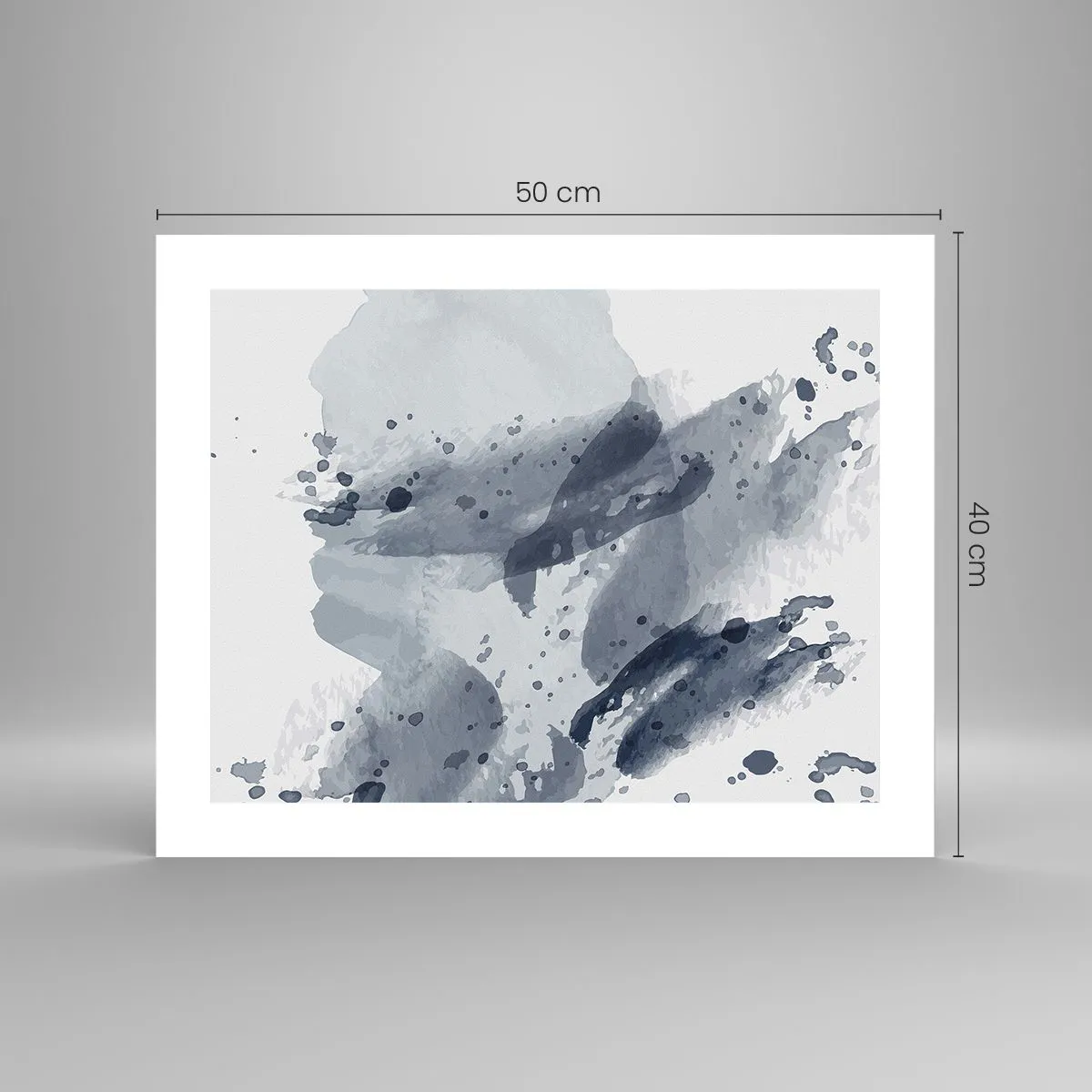 Affiche - Poster - Étude de la nature de l'eau - 50x40 cm