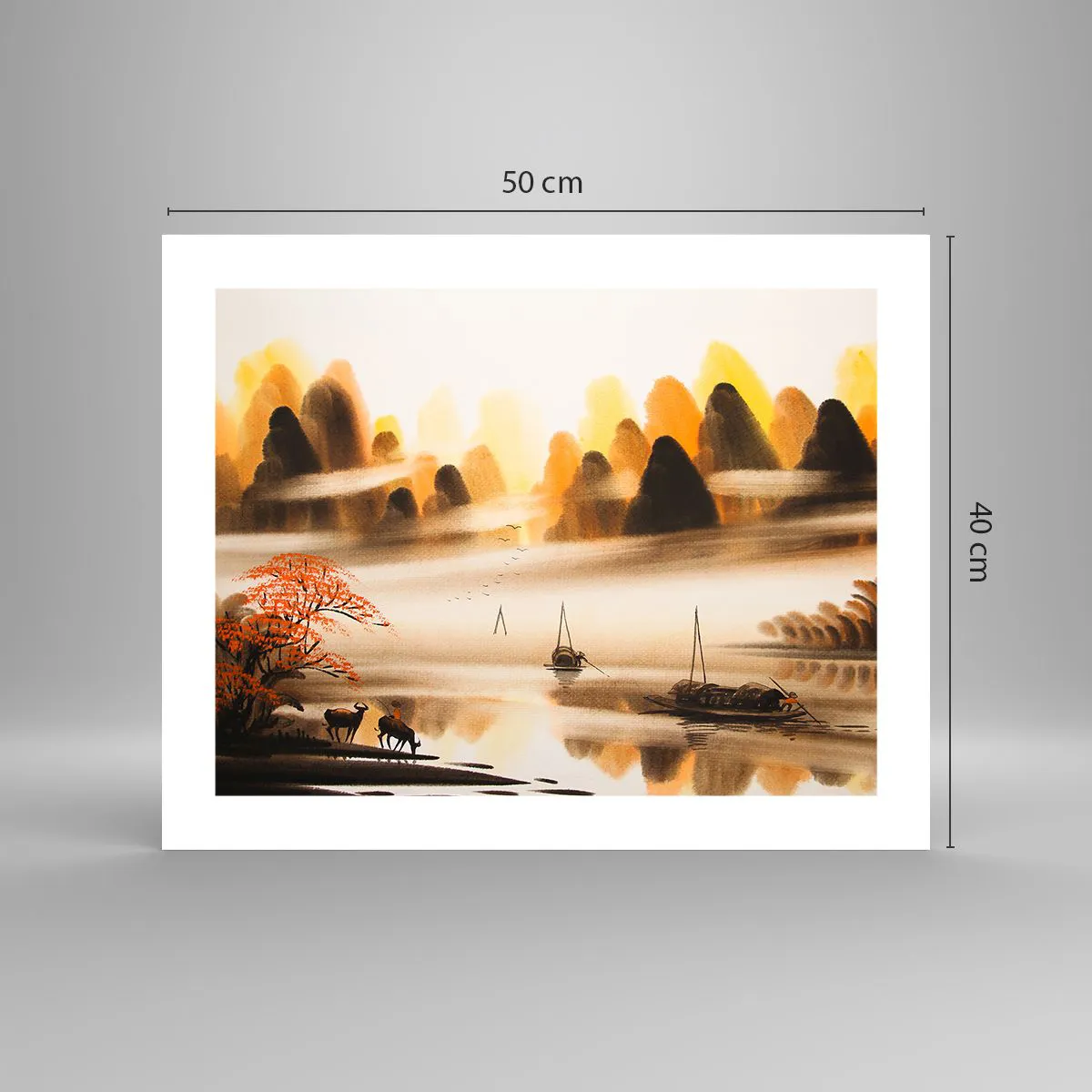 Affiche - Poster - Plus loin que l'Extrême-Orient - 50x40 cm