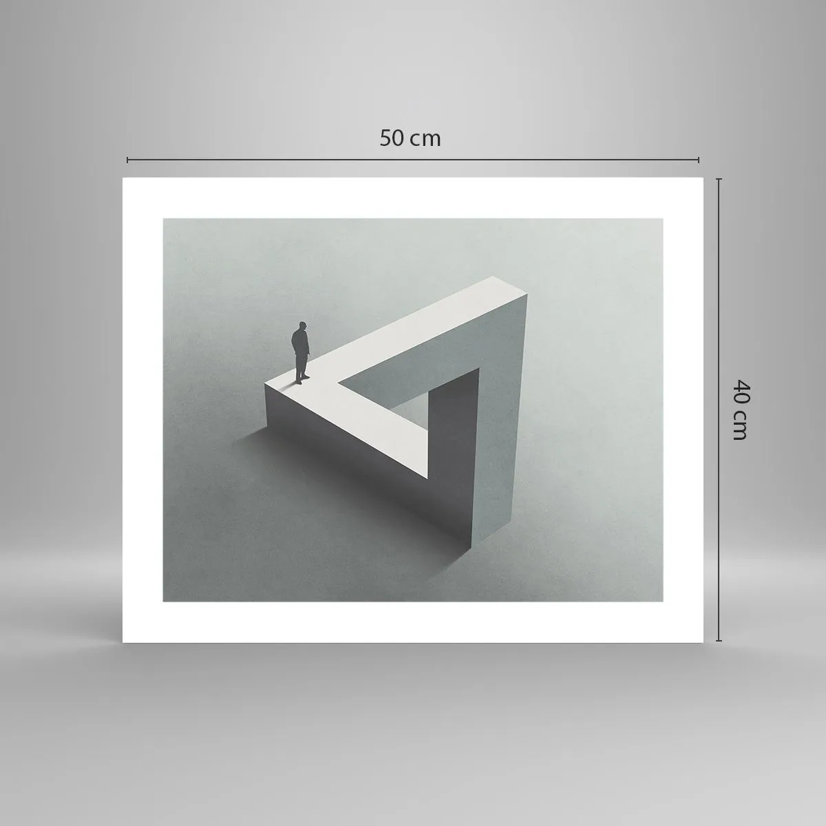 Poster - And Yet It Is Possible - 50x40 cm