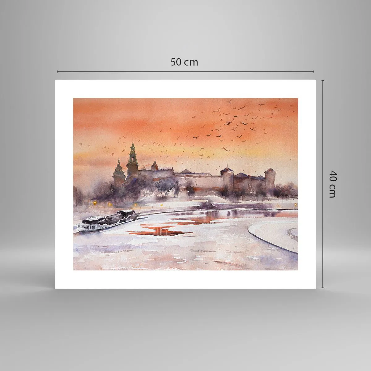 Poster - Apus de soare regal - 50x40 cm