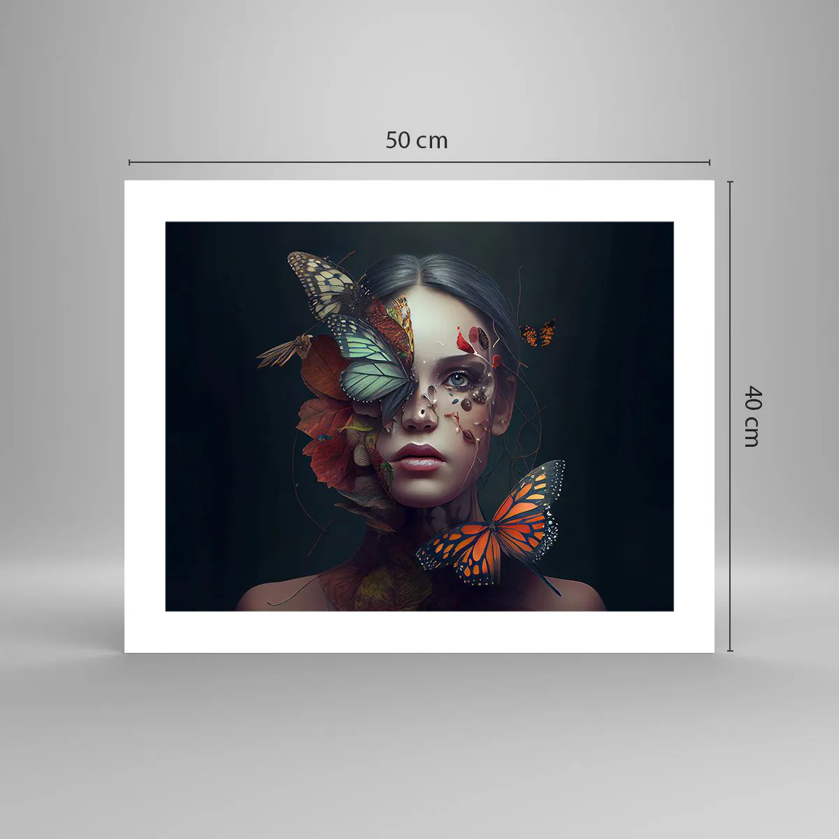Poster - Wunderbare Metamorphose - 50x40 cm