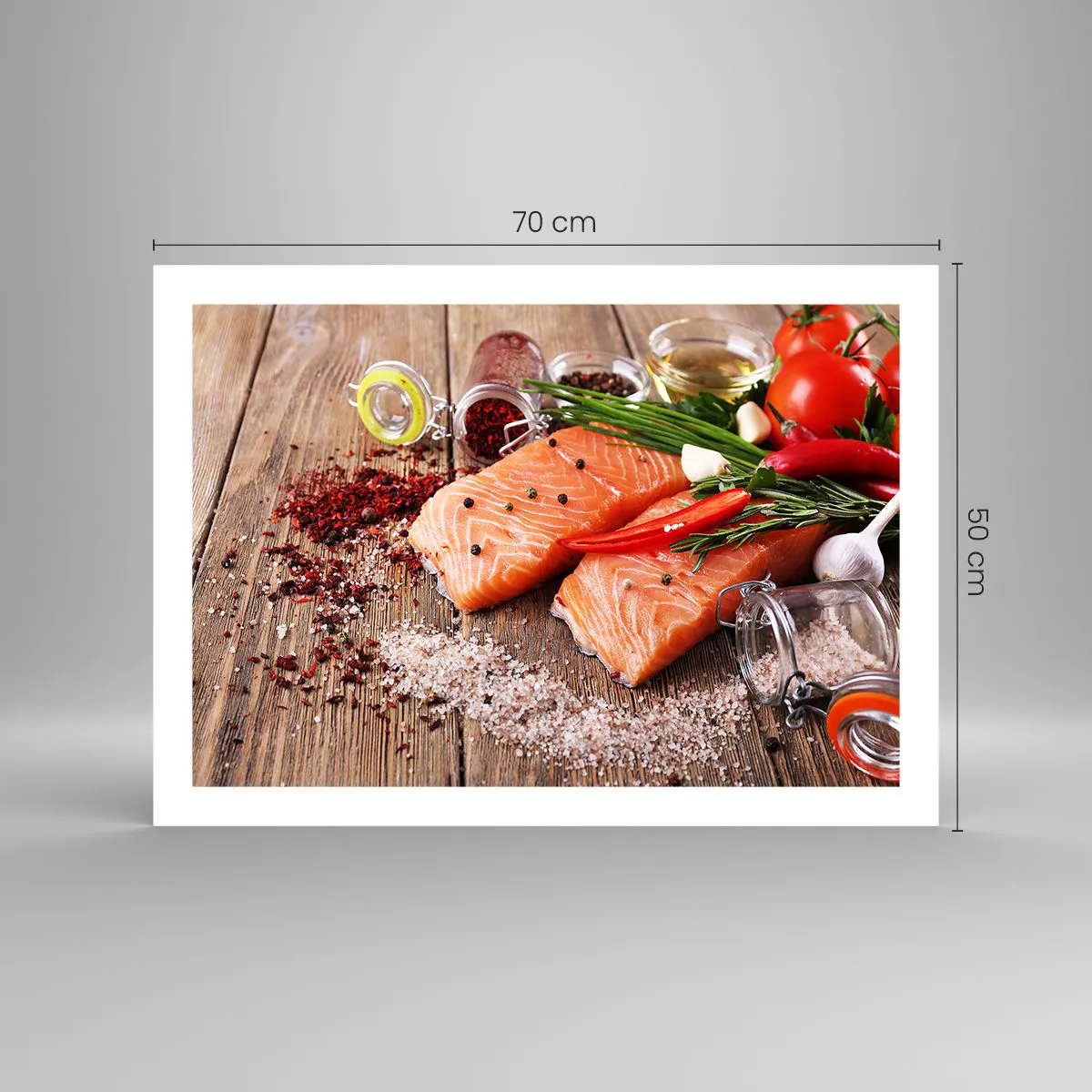 Poster - Norwegian Adventure in the Kitchen - 70x50 cm